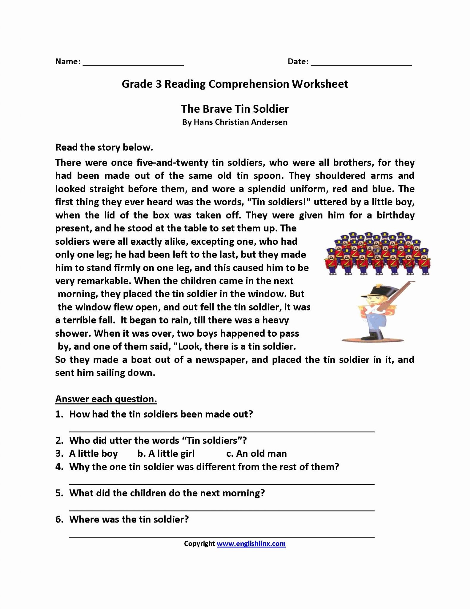 2nd-grade-reading-comprehension-worksheets-printable-crossword