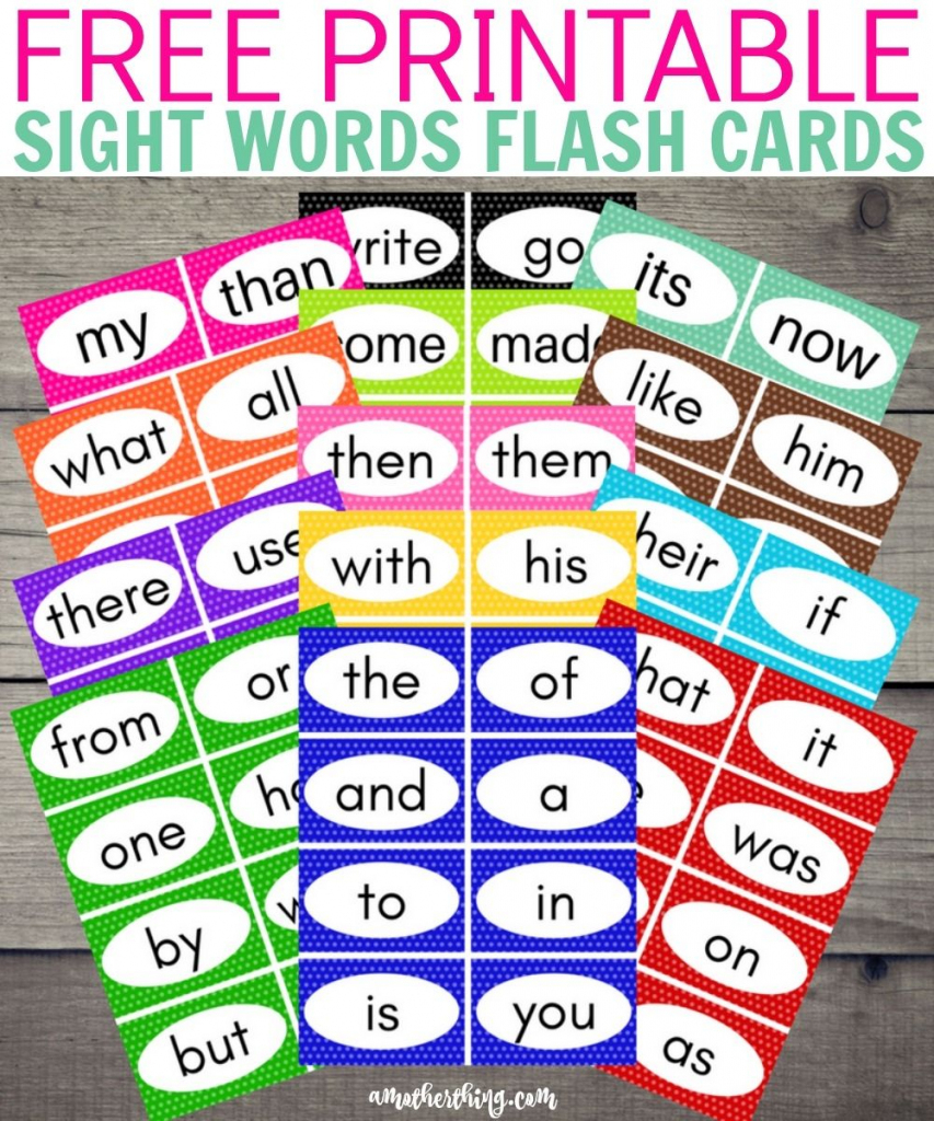 Printable Sight Words