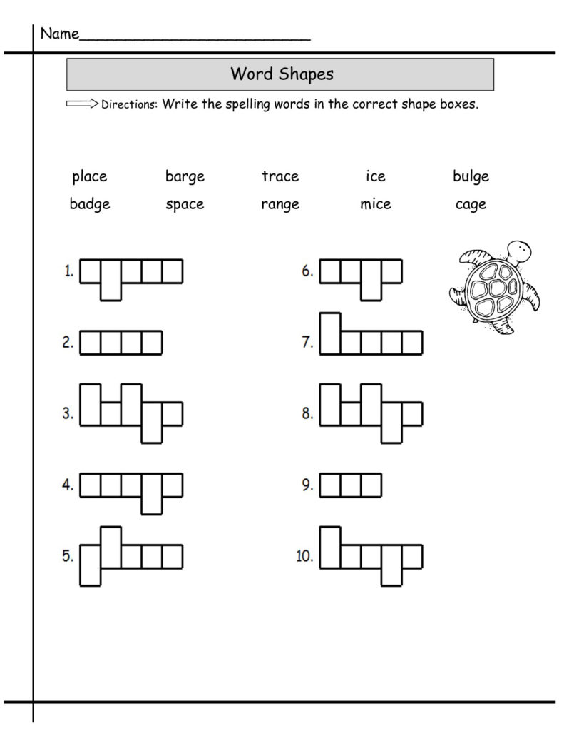 Free Printable Worksheets For 2nd Grade