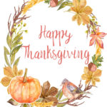 4 Gorgeous Free Printable Thanksgiving Wall Art Designs