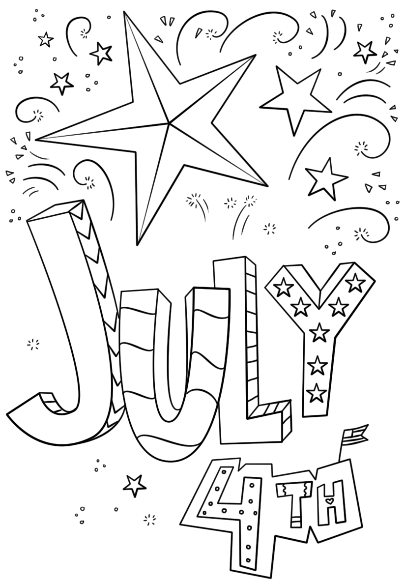 Free Printable 4th Of July Coloring Pages