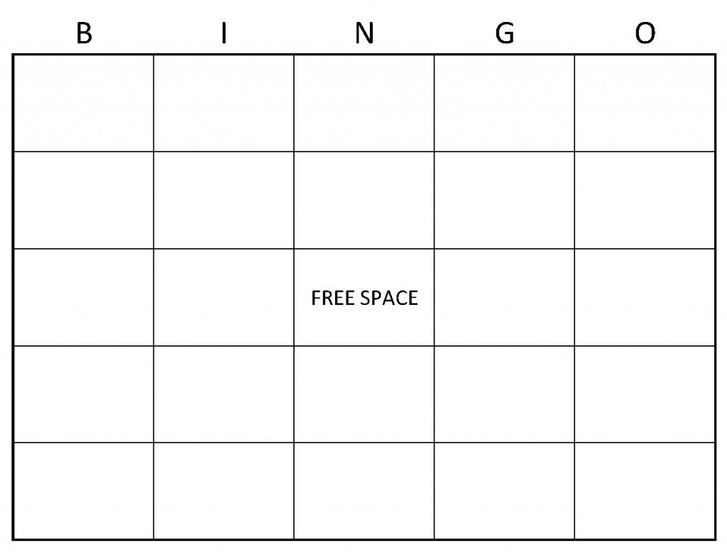 Printable Blank Bingo Cards For Teachers Gambaran