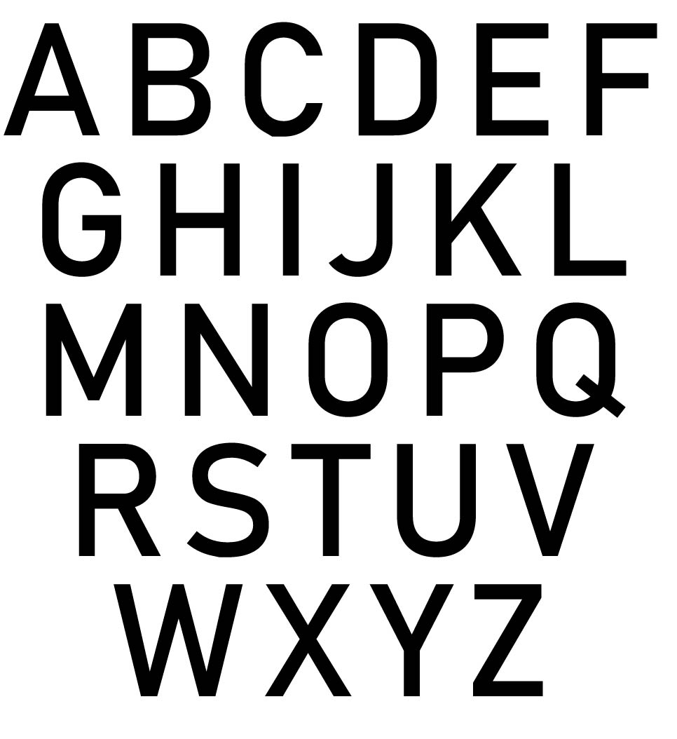 Free Printable Alphabet Letters