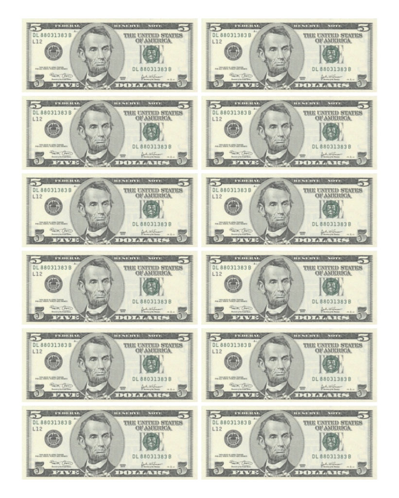 9 Best Printable Money That Looks Real Printablee