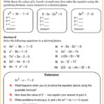 9Th Grade Algebra Worksheets Free Printable Free Printable