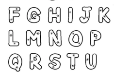 Alphabet Coloring Pages