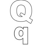 Alphabet Letter Q Coloring Page A Free English Coloring