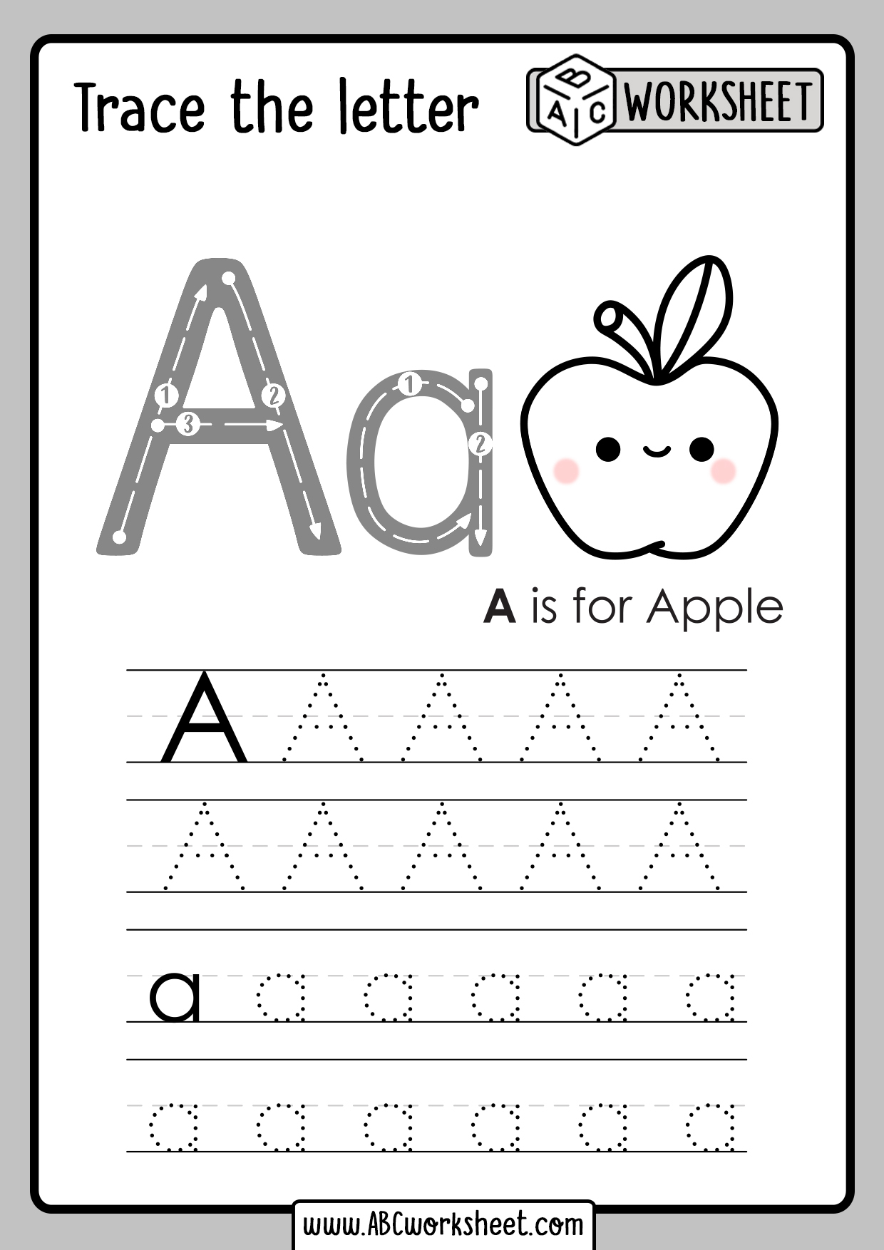 Letter Worksheets