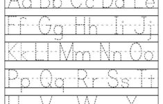 Alphabet Tracing Worksheets A Z Free Printable PDF