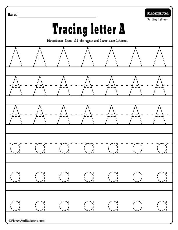 A-z Free Printable Worksheets