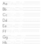 Alphabet Writing Practice Printable Learning Printable