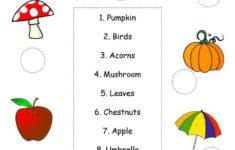 Autumn Fall Worksheet English Esl Worksheets For Distance