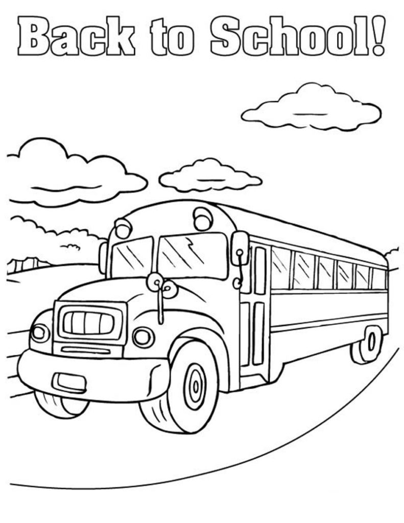 Back To School Coloring Pages