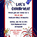Bear River Photo Greetings 4th Of July Party Invitation