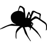 Black Spider Svg Cut File Printable Spider Svg Halloween