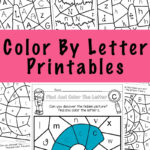 Color By Letter Fun With Mama