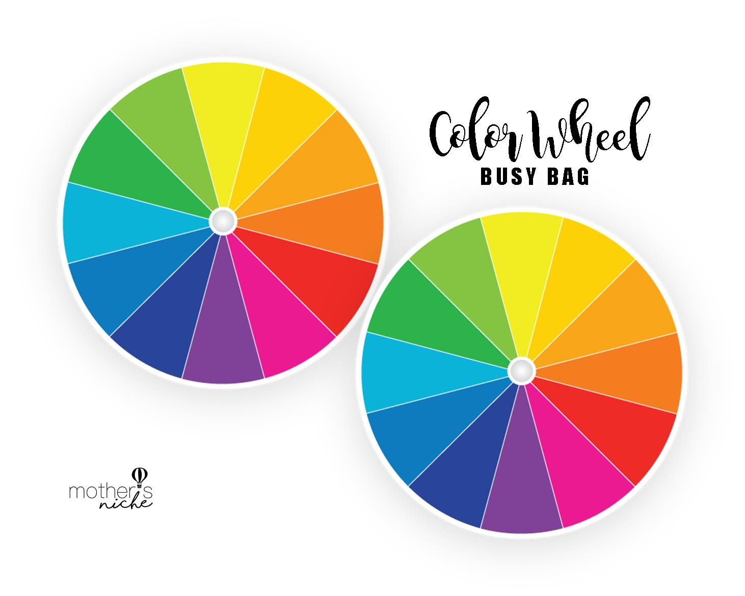 Color Wheel Printable