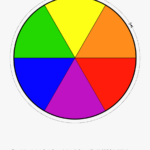 Color Wheel Template Printable Clipart Best Simple Color