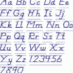D Nealian Worksheets Printable Worksheets Samples