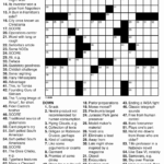 Daily Crossword Puzzle Printable Thomas Joseph Printable
