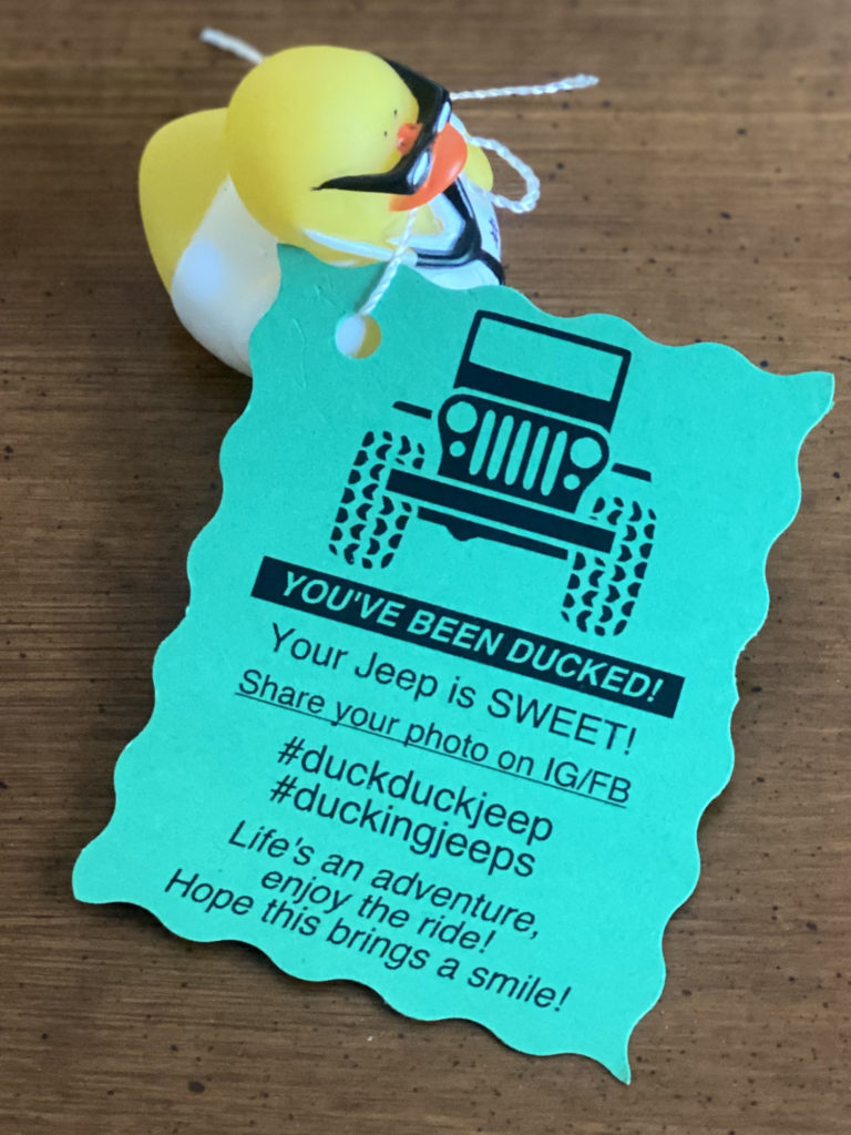 Digital Jeep Duck Tags DuckingJeeps Printable Tags Etsy