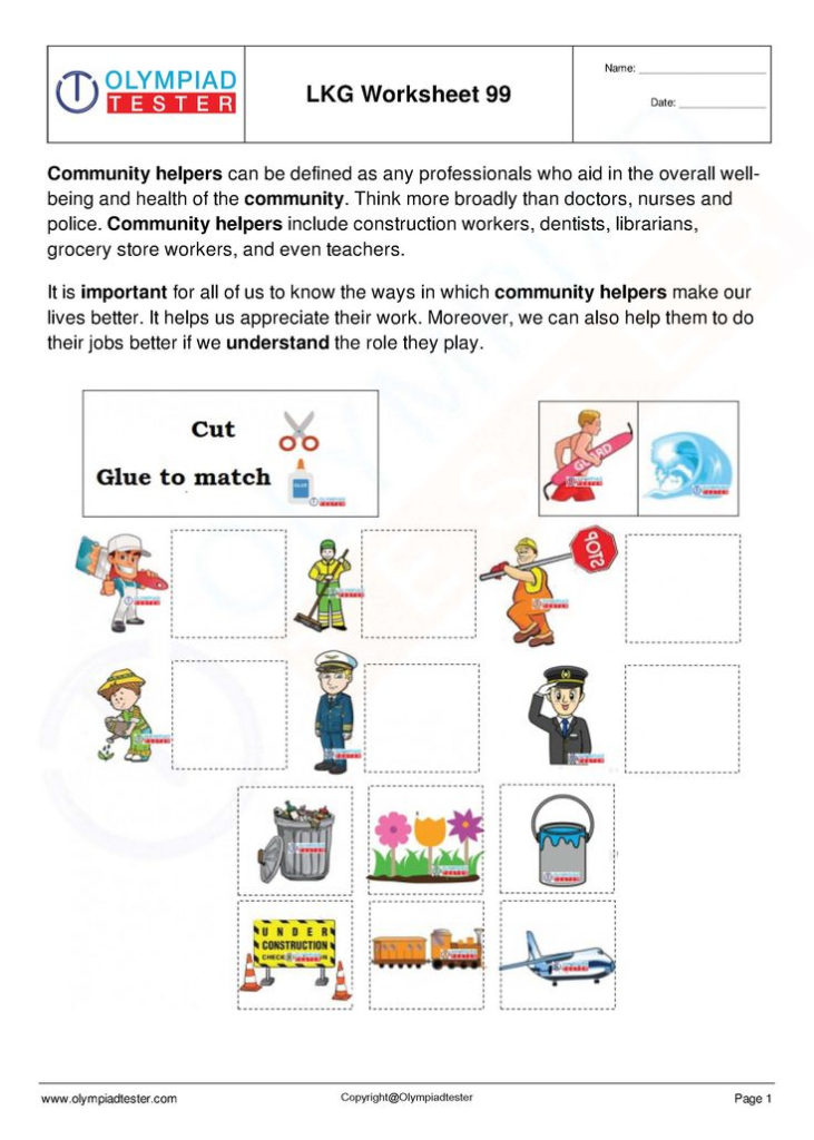 Download LKG Worksheets Set 20 Kindergarten Worksheets