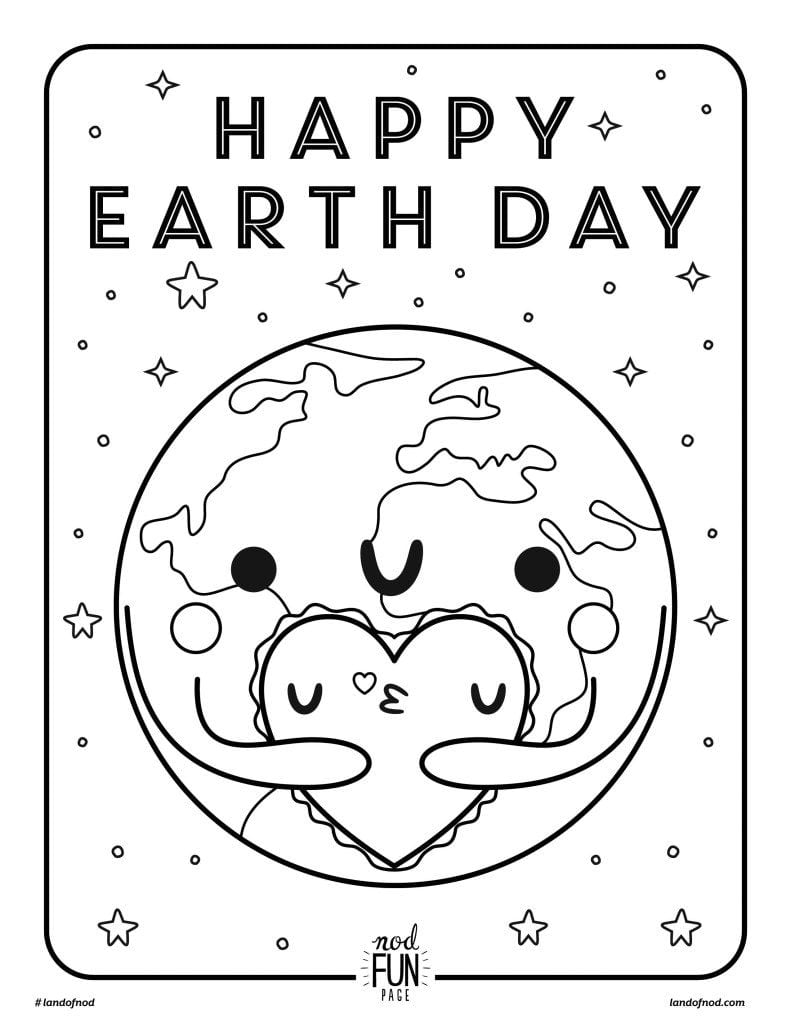 Earth Day Free Printables NEO Coloring