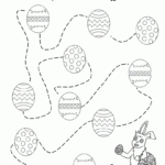 EASTER COLOURING EASTER ACTIVITY SHEET