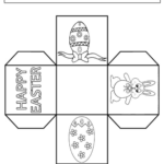 Easter Egg Basket Template Free Download