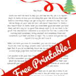 Elf On The Shelf Arrival Letter Free Elf On The Shelf