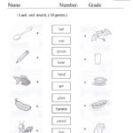 Exam Grade 1 English ESL Worksheets For Distance