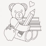 First Day Of School Coloring Pages Kidsuki