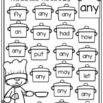 First Grade Sight Words Very To Were Worksheets