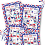 FREE 4th Of July Bingo Printable Lil Luna