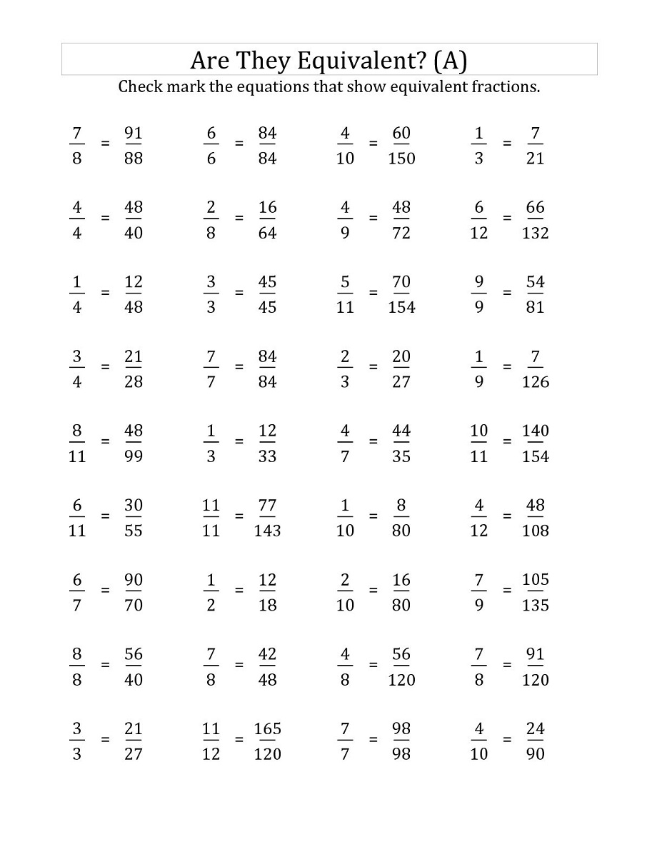 Grade 6 Free Printable Worksheets