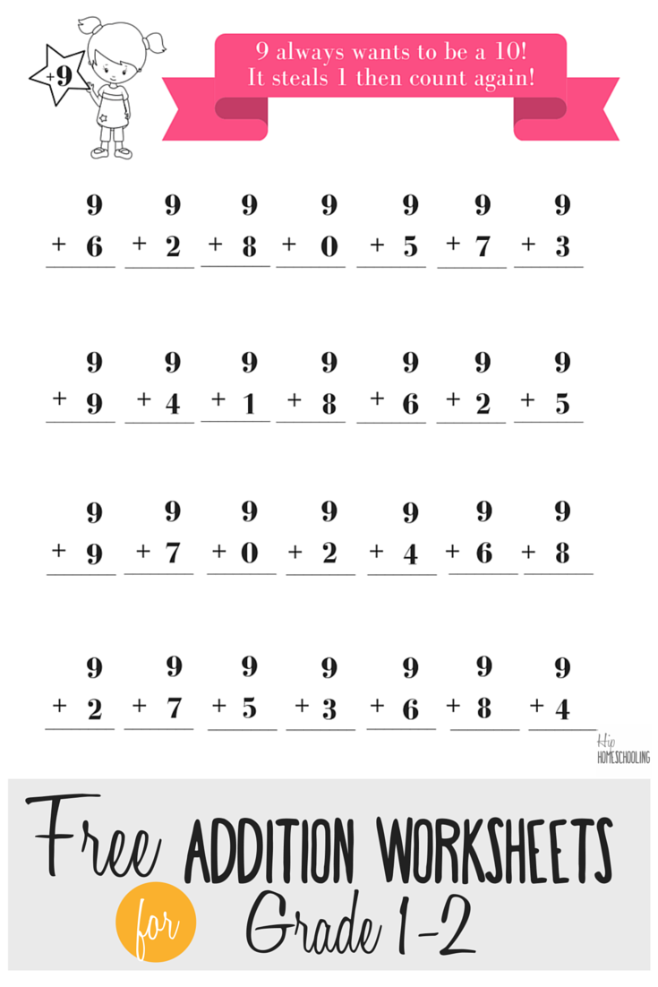 Grade 2 Free Printable Math Worksheets