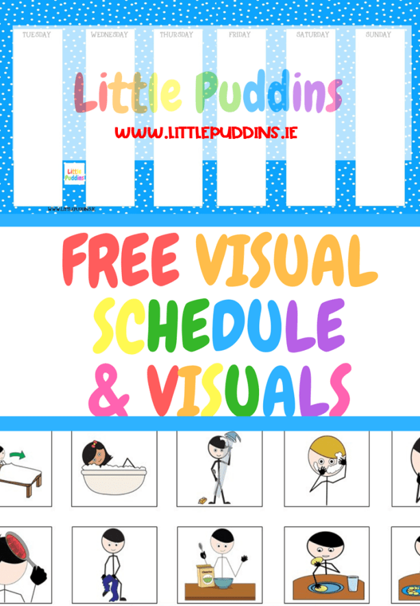 Free Printable Visual Schedule