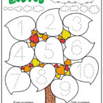 Free Fall Leaves Worksheets For Preschool And Kindergarten