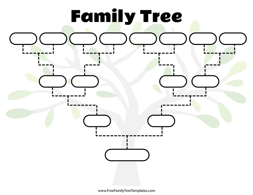 Free Printable Family Tree Template
