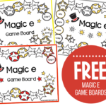FREE Magic E Game Boards Make Take Teach