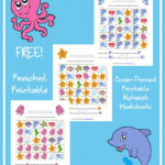 FREE Ocean Themed Printable Alphabet Worksheets For