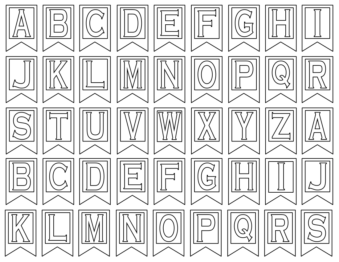 Free 5 Printable Letters