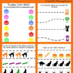 Free Pre K Halloween Pack Printable Domestic Mommyhood