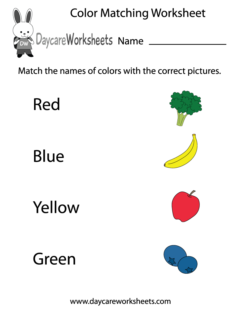 Colors Worksheets For Preschoolers Free Printables