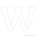 Free Printable 4 Inch Block Letters Free Printable