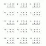 Free Printable Addition Worksheets 3rd Grade