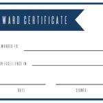 Free Printable Award Certificate Template Paper Trail Design
