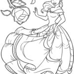 Free Printable Belle Coloring Pages For Kids