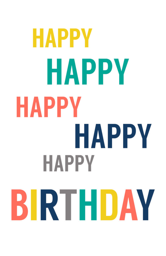 Free Printable Happy Birthday Cards