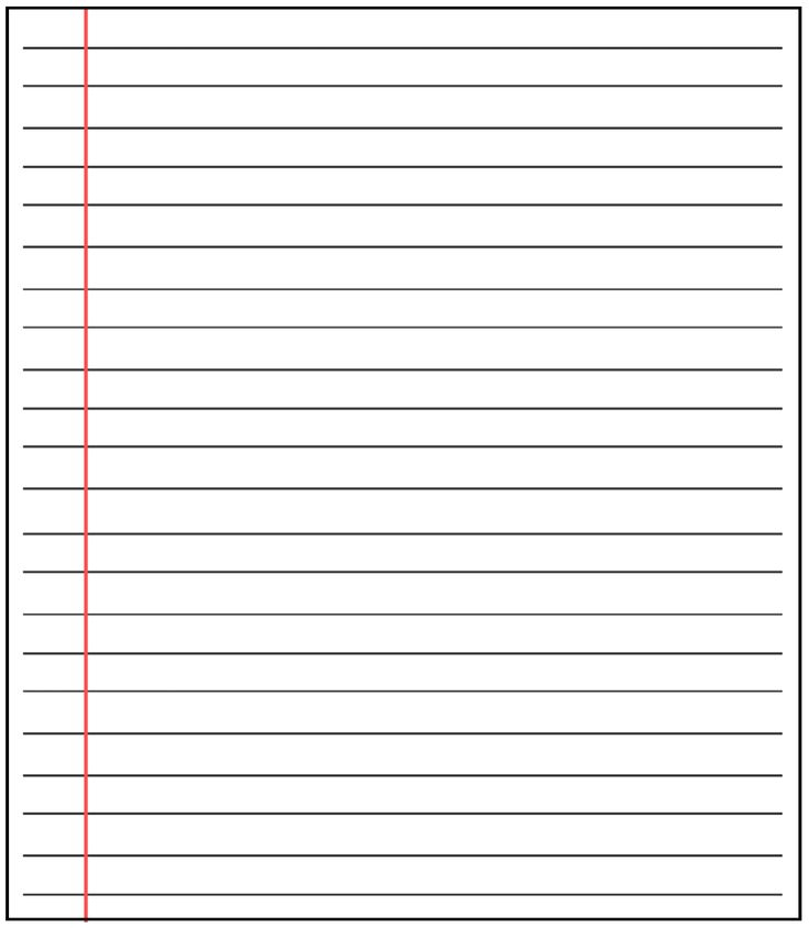 Free Printable Lined Paper